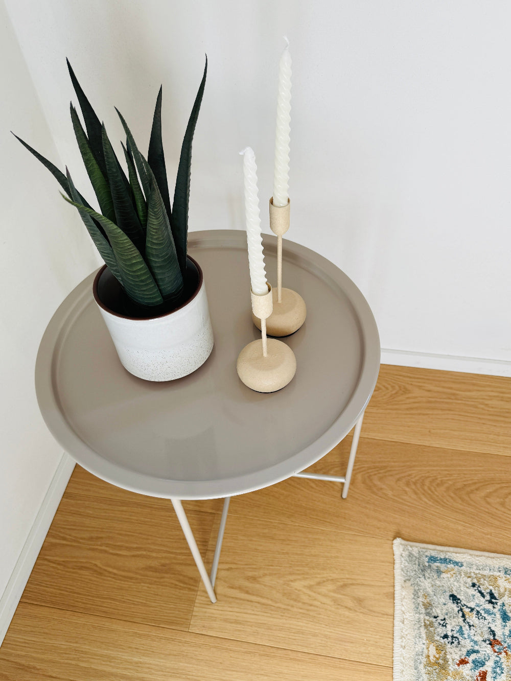 Gedraaide dinerkaarsen - Countryfield