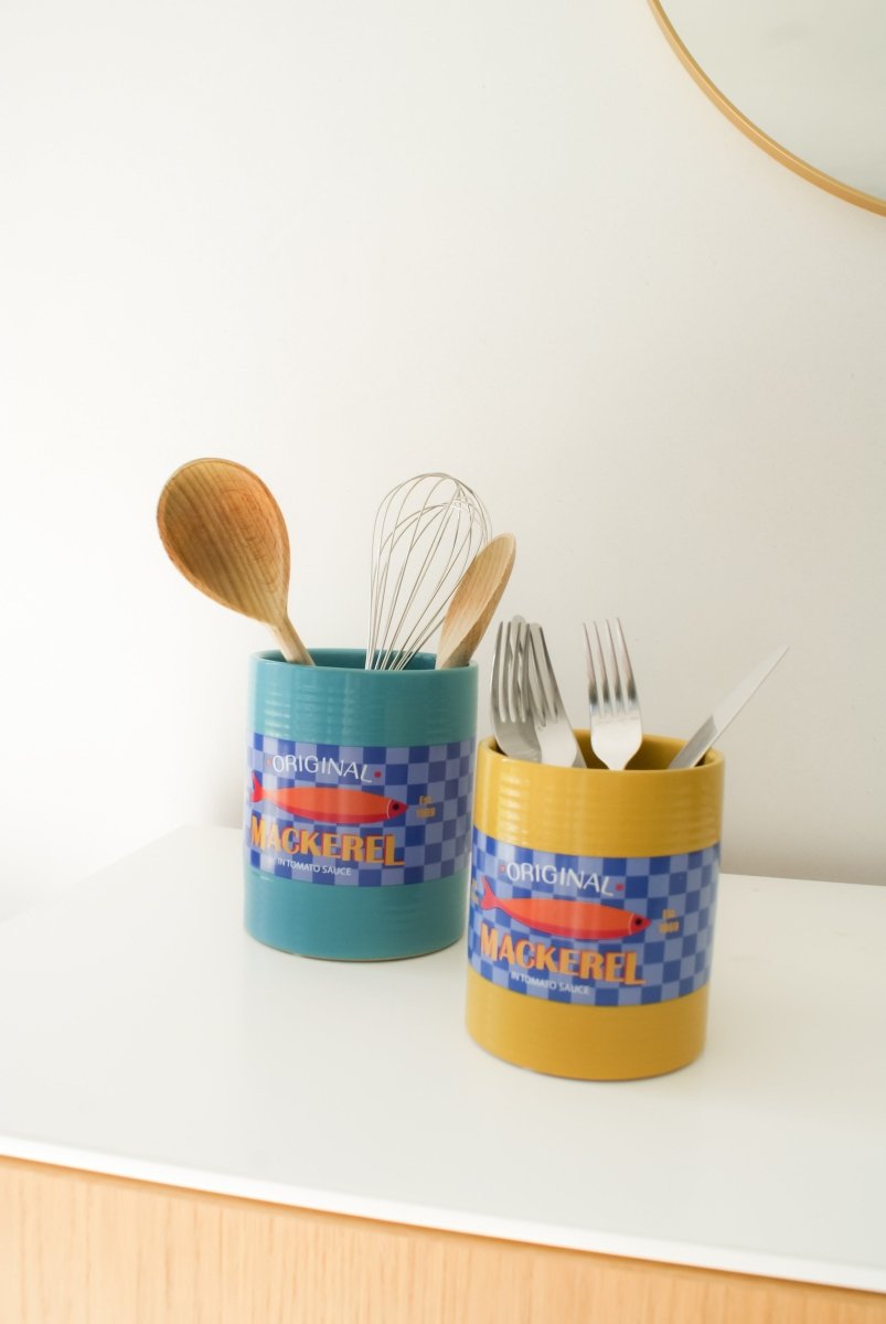 Bloempot Makreel - Mosterd - Maison Des Bonheurs