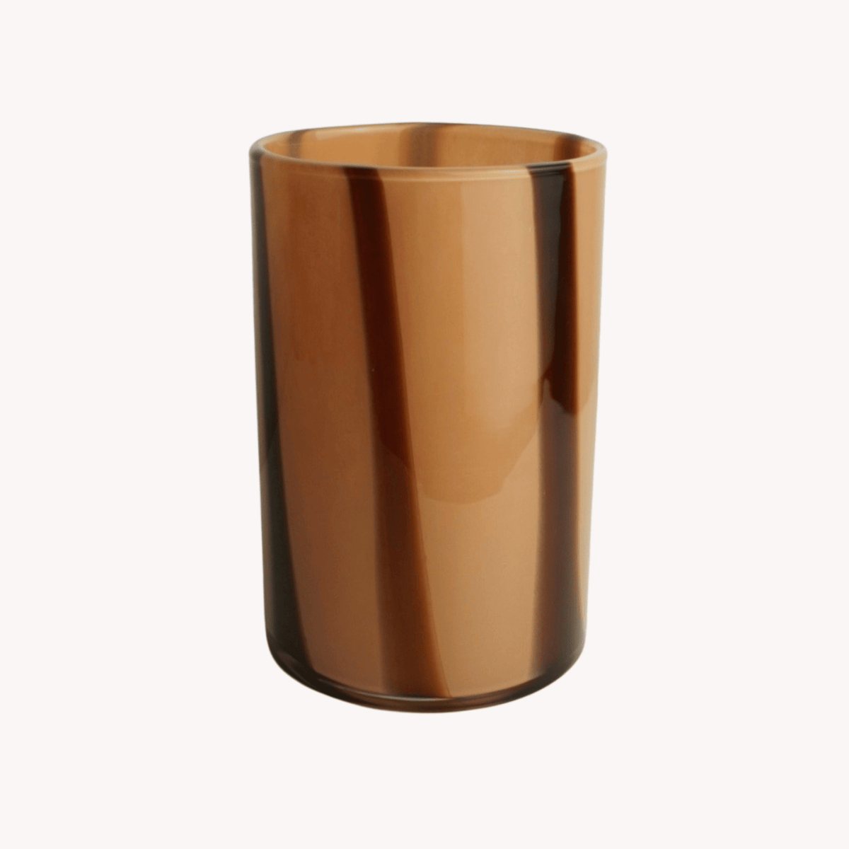 Lange theelichthouder/vaas crème | 10x15CM - Maison Des Bonheurs