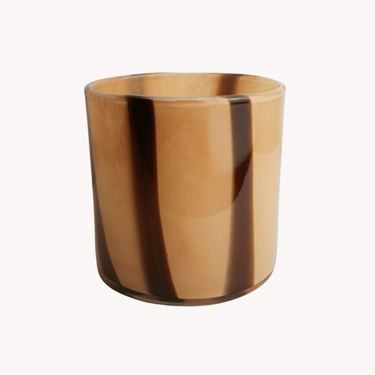 Theelichthouder crème | 12x12cm - Maison Des Bonheurs