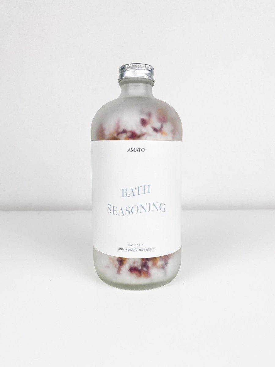 Badzout 'bath seasoning' - Jasmijn & rozenblaadjes - Maison Des Bonheurs