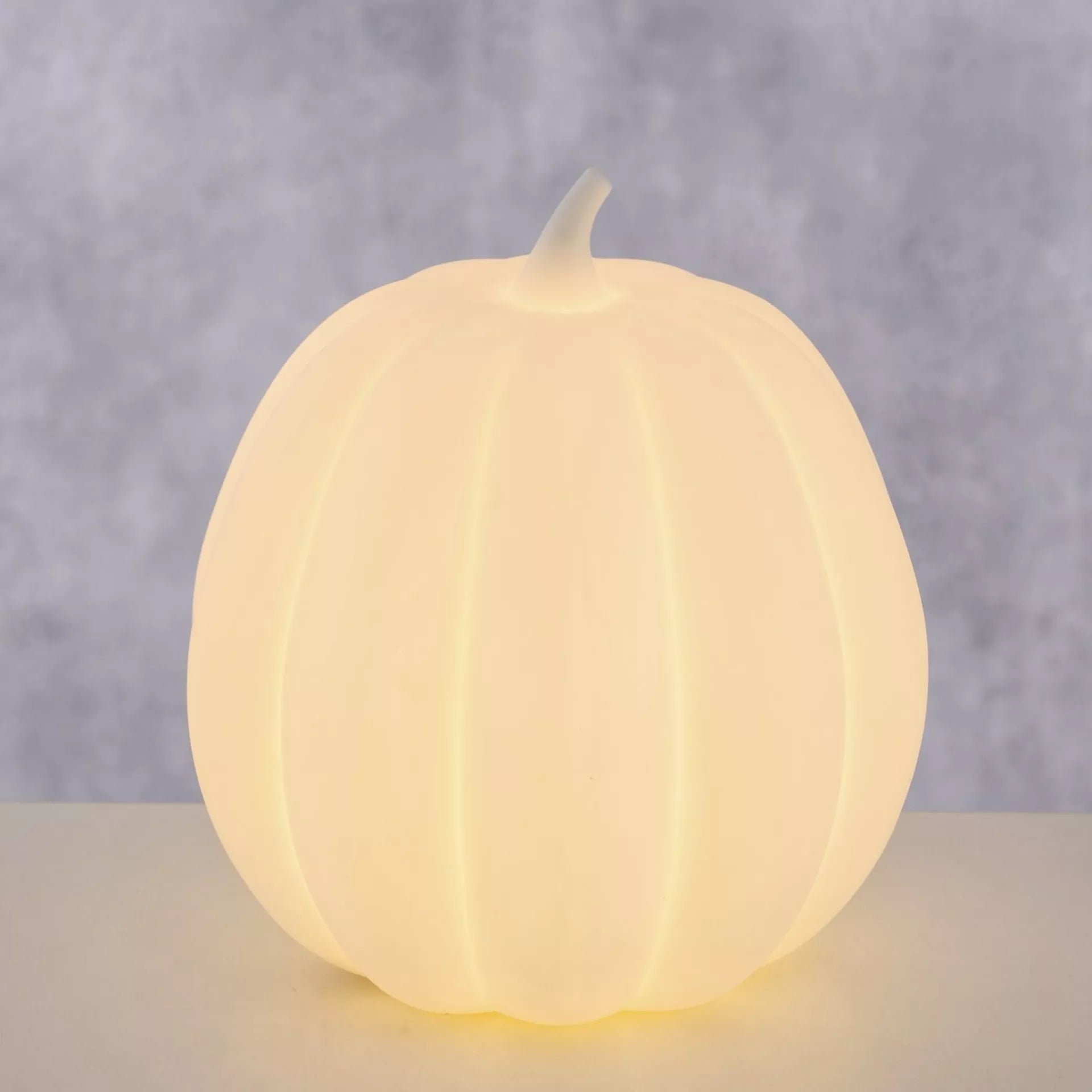 LED Pompoen wit - H12cm - Boltze