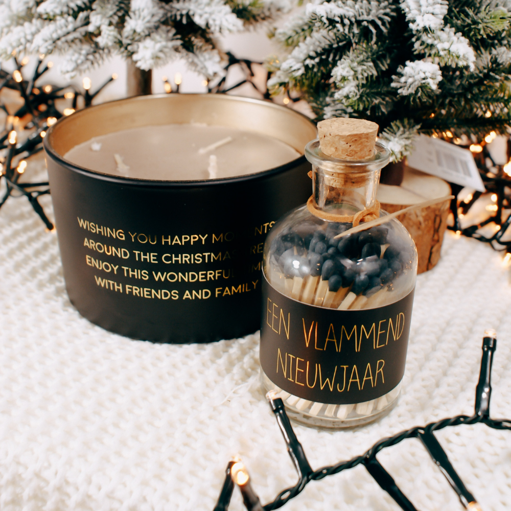 Cadeaubundel 'Wishing you happy moments & lucifers'