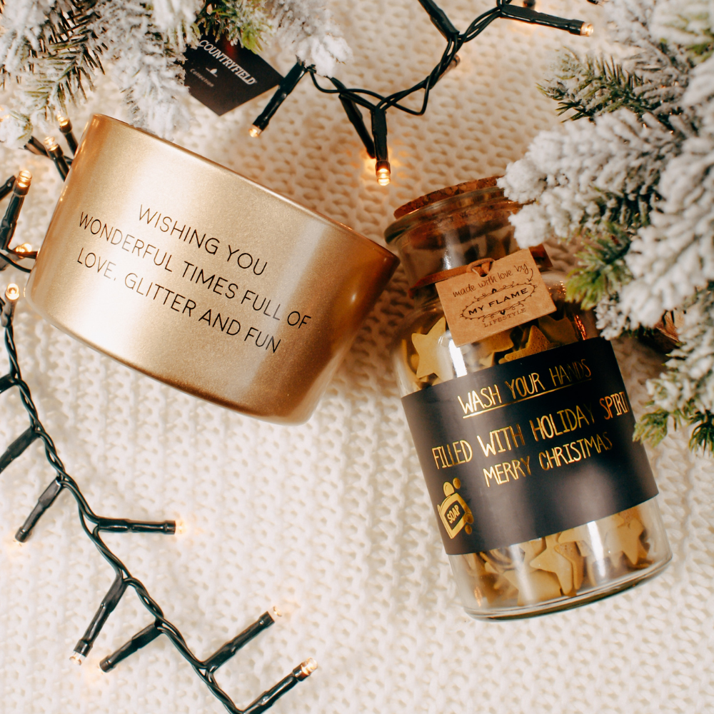 Cadeaubundel 'Wishing you love & handzeep confetti'