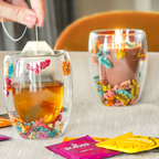 Sojakaars/koffieglas - Friends & Flower Color The World - Silky Tonka