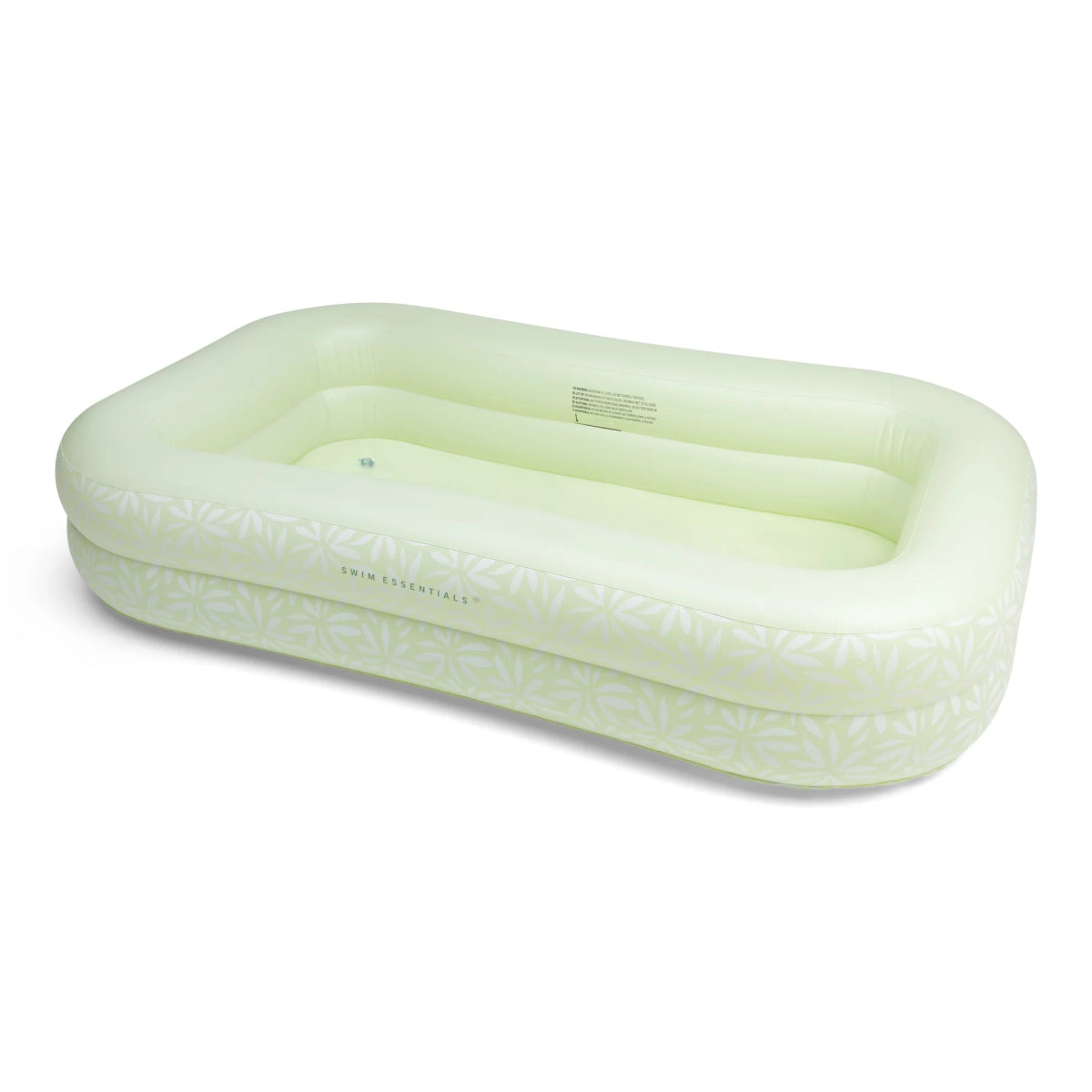 Groen opblaasbaar zwembad 211 x 132 x 46 cm - Maison Des Bonheurs
