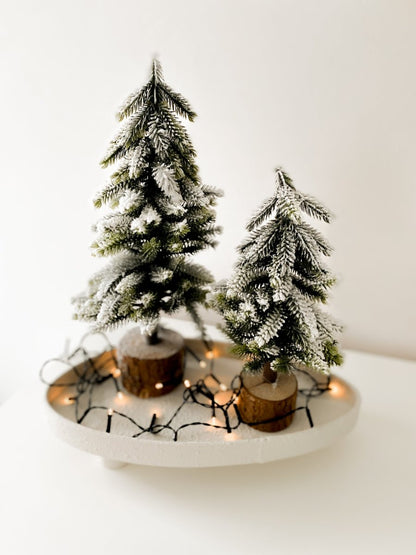 Kerstboom met sneeuw L | Countryfield - Maison Des Bonheurs