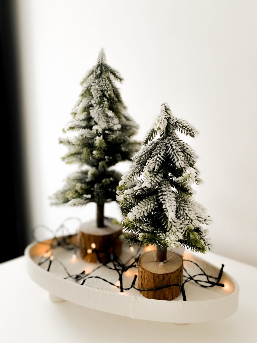 Kerstboom met sneeuw L | Countryfield - Maison Des Bonheurs