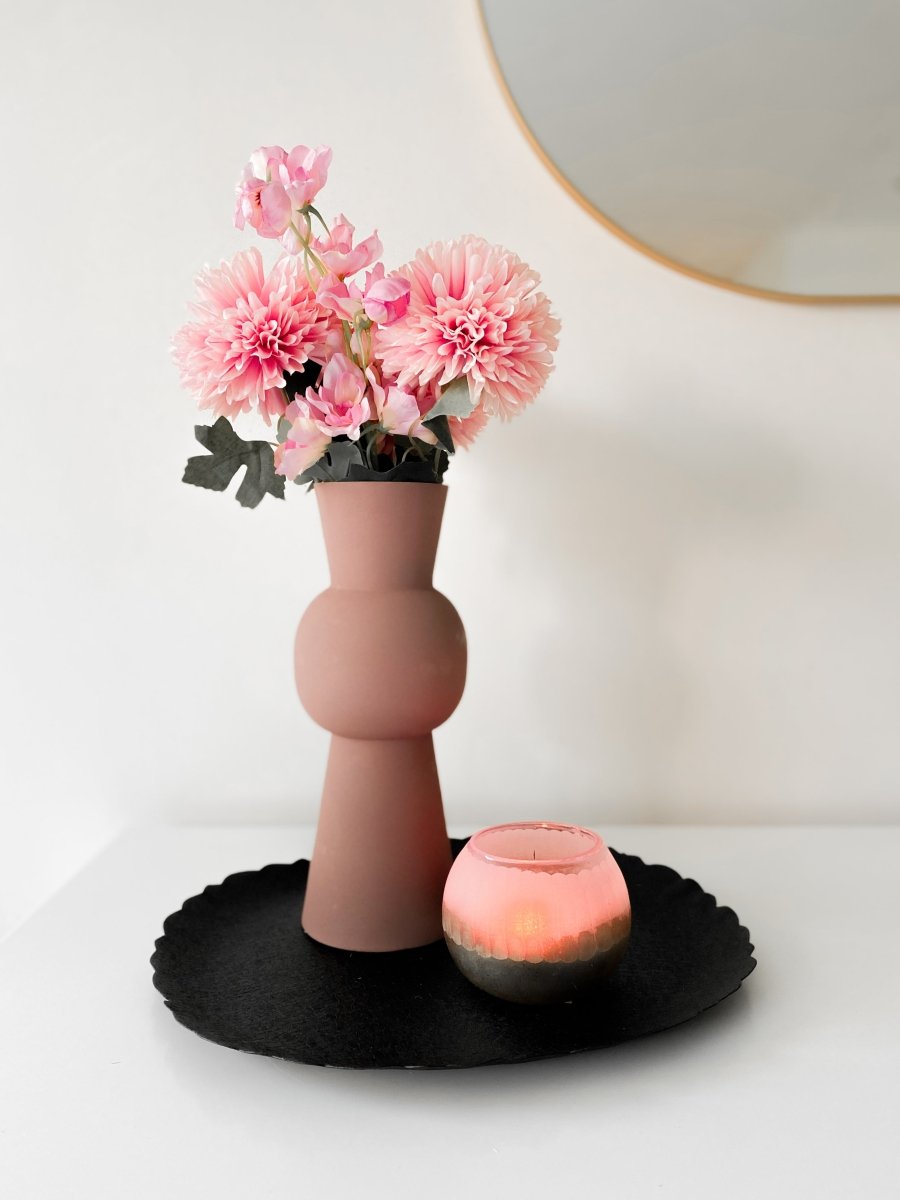 Kunstbloem Delphinium Roze | 10x10x50CM | Countryfield - Maison Des Bonheurs