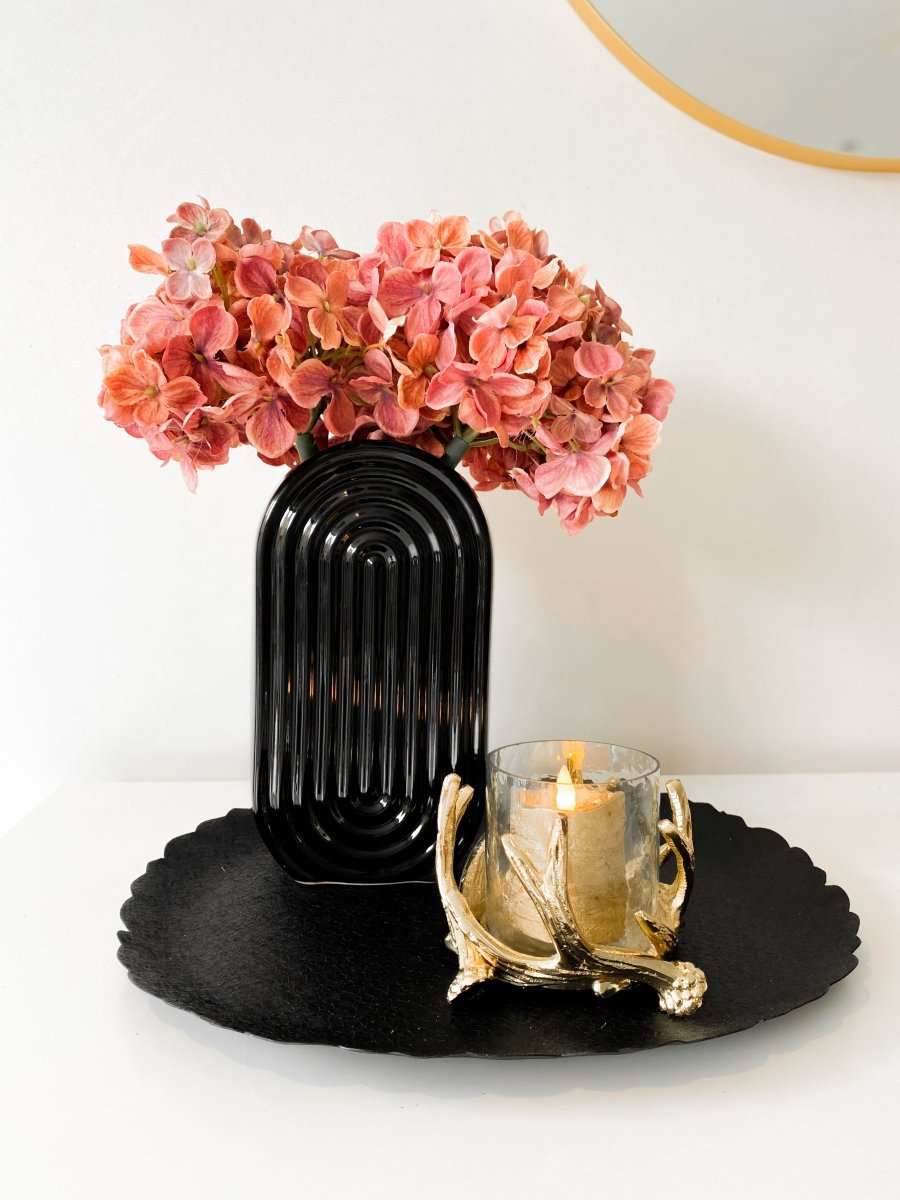 Kunstbloem Hydragenea roze | 18x18x46CM | Countryfield - Maison Des Bonheurs