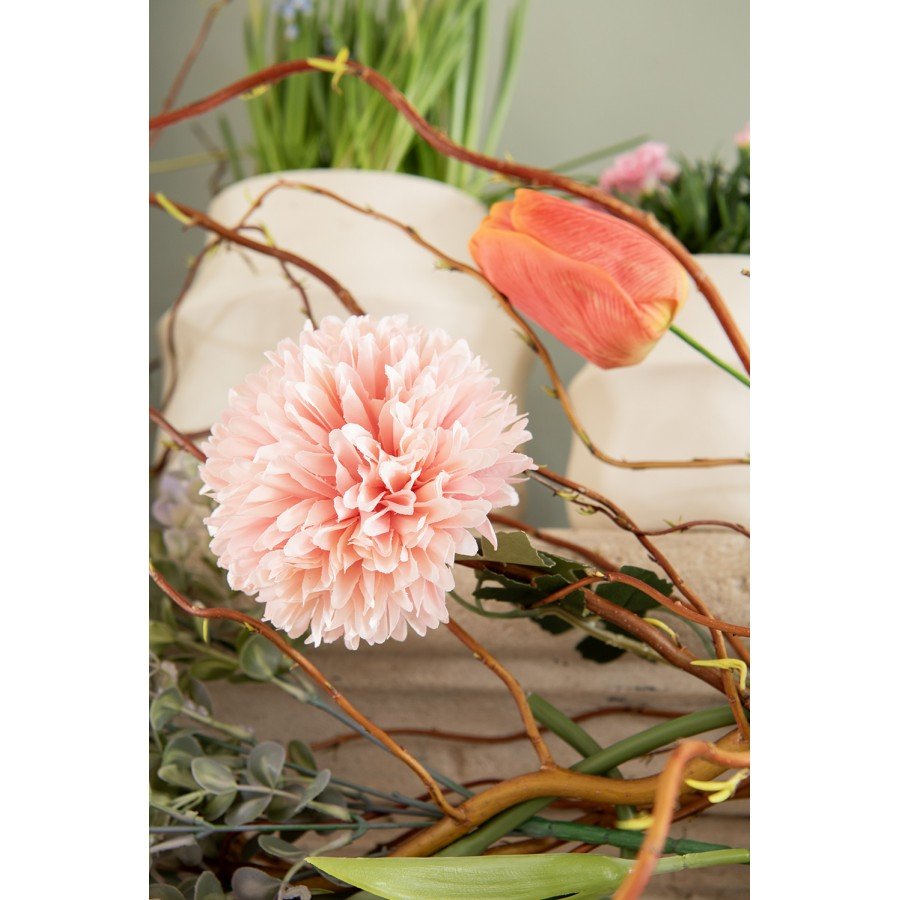 Kunstbloem roze | 54 cm | Clayre & Eef - Maison Des Bonheurs