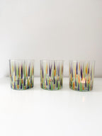 Multicolor theelichthouder groot - Maison Des Bonheurs