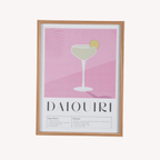 Poster Daiquiri - 41x31 cm - Maison Des Bonheurs