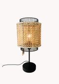 Rotan tafellamp - Maison Des Bonheurs