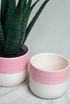 Roze bloempot voor binnen - Maison Des Bonheurs