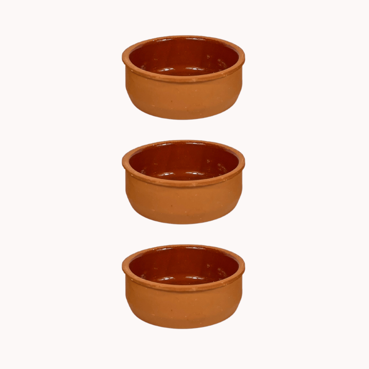 Set van 3 tapasschaaltjes | 12 x 4 cm - Maison Des Bonheurs