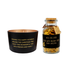 Cadeaubundel 'Wishing you happy moments & handzeep confetti'