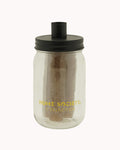 Home Society Candle Jar met 3 kaarsen - Bruin - Maison Des Bonheurs