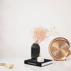 Regenboog vaas | Zwart - Maison Des Bonheurs